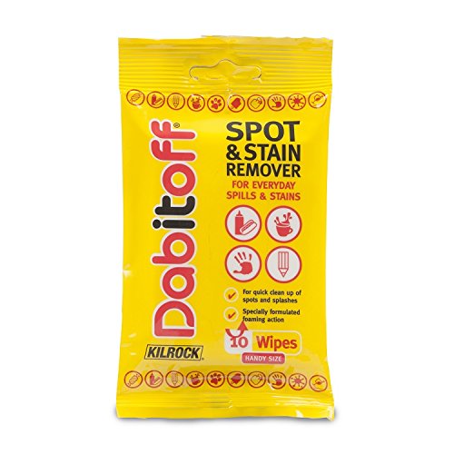 Kilrock Dabitoff Toallitas quitamanchas para ropa paquete de 10