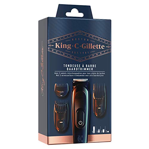 King C. Gillette - Kit de cortapelos inalámbrico para hombre