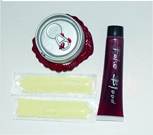 King of Halloween Psycho Cane-Halloween-solicitud Zombie-Latéx-FX-Horror- Maquillaje Conjunto