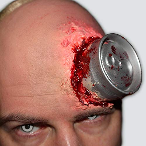 King of Halloween Psycho Cane-Halloween-solicitud Zombie-Latéx-FX-Horror- Maquillaje Conjunto