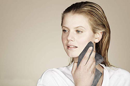 KinHwa paños de Limpieza Facial Maquillaje Remover paños de Secado rápido de Microfibra Paños de Cara (Grisx3, 30cmx30cm)