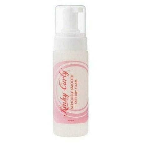Kinky rizado seriamente suave espuma de secado rápido 4oz