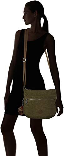 Kipling - Arto, Bolsos bandolera Mujer, Verde (Jaded Green C)