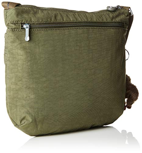 Kipling - Arto, Bolsos bandolera Mujer, Verde (Jaded Green C)