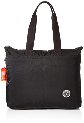 Kipling Chika - Mochila Escolar (47 cm), Brave Black (Negro) - KI303177M