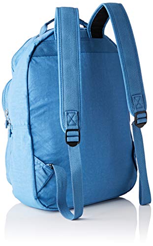 Kipling CLAS SEOUL Mochila escolar, 45 cm, 25 liters, Azul (Dynamic Blue)