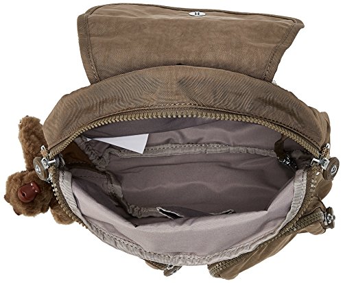 Kipling Firefly Up, Mochilas para Mujer, Beige (True Beige), 22x31x14 cm