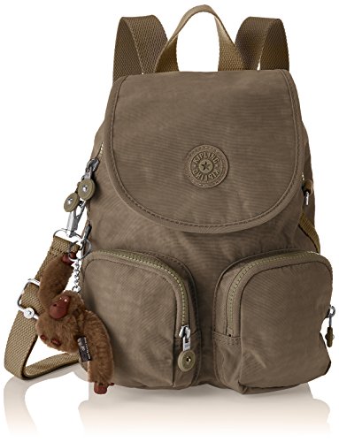Kipling Firefly Up, Mochilas para Mujer, Beige (True Beige), 22x31x14 cm