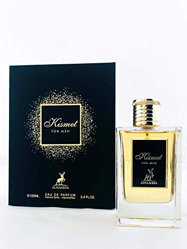 Kismat para hombres es un perfume de vainilla de madera picante 100ml