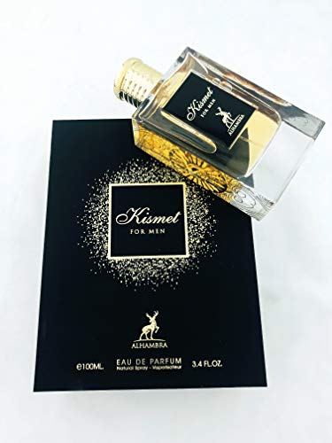 Kismat para hombres es un perfume de vainilla de madera picante 100ml