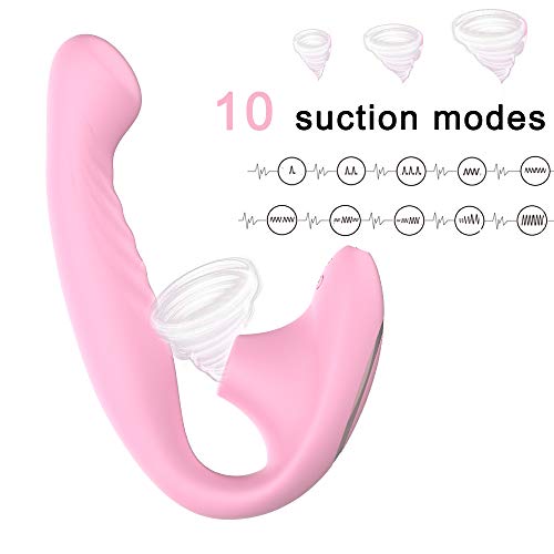 Kissplay Vîbrādőr Mújęr de Sîlîcộñạ, Sụččîôņådør de Clítøríș Vībrǎdør Lěņgüå Estīmülår Clitọrîǎnô Mạsạjeạdor para Mujeręs y Paręjas Grånděs USB Recargable, Black