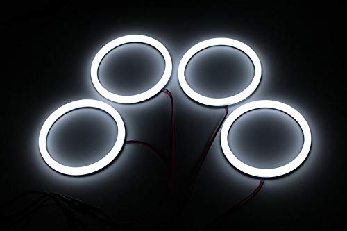 KIT AROS OJOS DE ANGEL LED COTTON 4x 106MM CANBUS SERIE 3 E46 ci FACELIFT (2004-06) CON PROYECTOR BLANCO 6000K KIT ANGEL EYES
