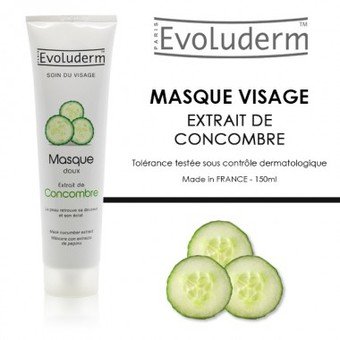 Kit de 3 máscaras Hydratant Visage óleo D 'Argán + máscara Purifiant à l' arcilla + máscara Douceur y anti – Stress AU pepino (3 productos de 150 ml)