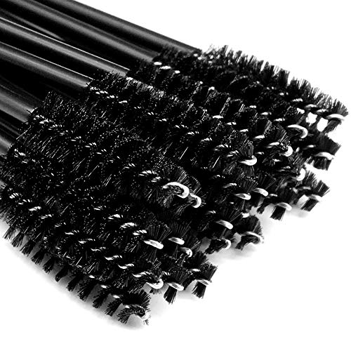 Kit de aplicadores de maquillaje desechables de 100 piezas, varitas de rímel + aplicadores de lápiz labial + pinceles de delineador de ojos, kit de herramientas de pinceles de maquillaje de 4 estilos