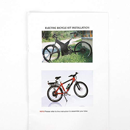 Kit de conversión eléctrica para bicicleta eléctrica de 28 pulgadas, 36 V, kit de conversión para rueda delantera y delantera de 250 W