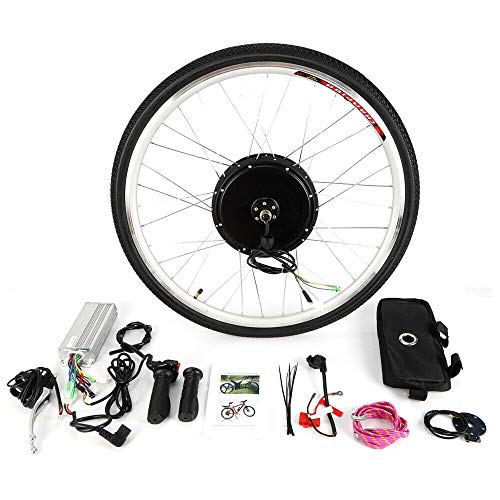 Kit de conversión eléctrica para bicicleta eléctrica de 28 pulgadas, 36 V, kit de conversión para rueda delantera y delantera de 250 W