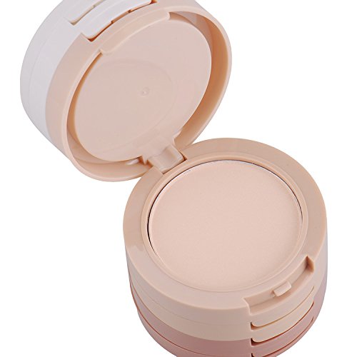 Kit de maquillaje de 5 colores, contorneador e iluminador, polvos compactos