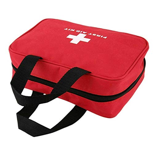 Kit de primeros auxilios, 106 piezas, bolsa de viaje de emergencia médica, incluye 2 paquetes de frío instantáneo (hielo) y manta de emergencia para el hogar, coche, taxi, trabajo, viajes