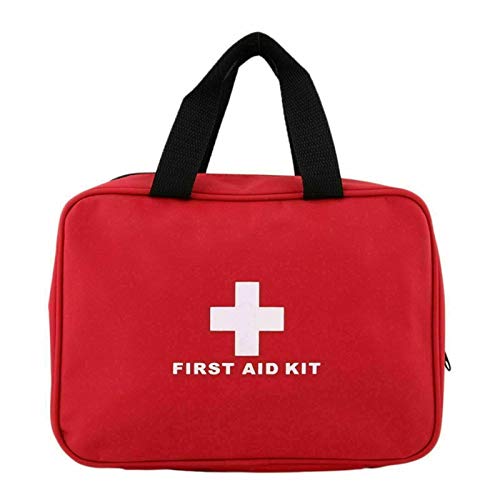 Kit de primeros auxilios, 106 piezas, bolsa de viaje de emergencia médica, incluye 2 paquetes de frío instantáneo (hielo) y manta de emergencia para el hogar, coche, taxi, trabajo, viajes