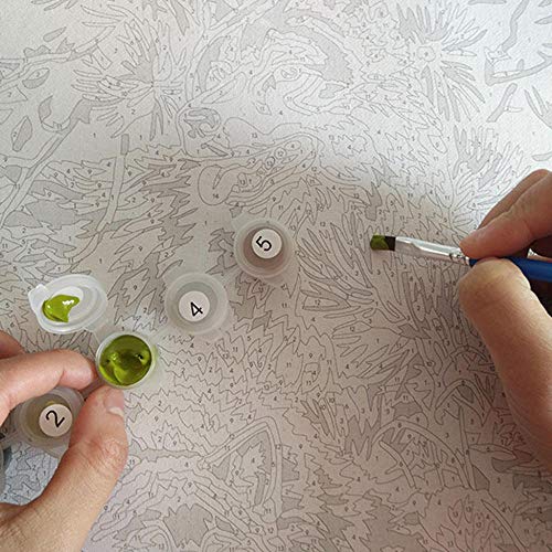 Kit para pintar por números, lienzo para pintar por números, para adultos, niños, decoración del hogar Copenhague -40x50cm