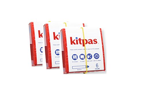 Kitpas Medium 6 colores x 3 paquetes