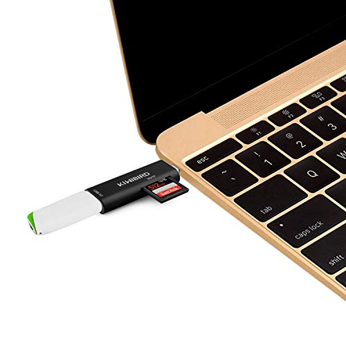 KiWiBiRD Tipo C SD/Micro SD/TF Lector de Tarjetas, Adaptador USB-C a USB 3.0 HUB Compatible con MacBook, MacBook Pro/Air, iMac, Surface GO, Galaxy S9/S10/Note 9/Tab S4/S5e, HUAWEI Mate 20/P30 y más