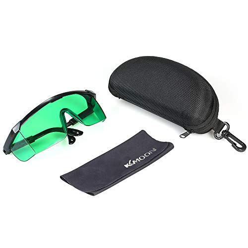 KKmoon Blue Violet Gafas de Protección láser Gafas Protectoras Contra Láser Lentes de Protección Ocular Gafas Protectoras para uso Industrial
