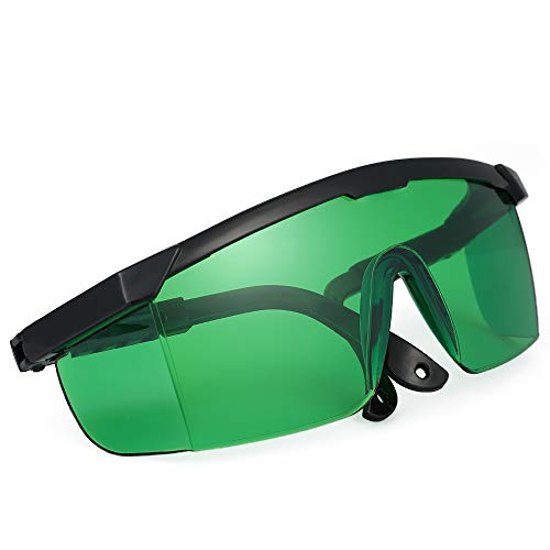 KKmoon Blue Violet Gafas de Protección láser Gafas Protectoras Contra Láser Lentes de Protección Ocular Gafas Protectoras para uso Industrial