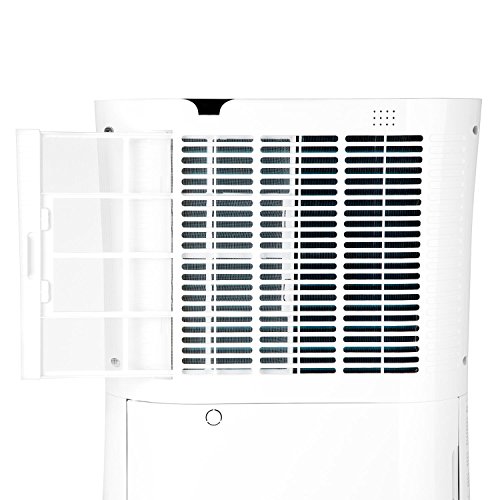 Klarstein Clear DryFy Pro Deshumidificador compresión - Secador de Aire, Acondicionador Ambiente, Purificador, Función UV, Humedad programable, Temporizador, 18 a 20m², 4 L, Blanco