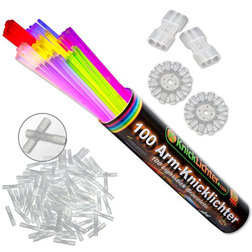 KnickLichterDE Party-Box XXXL - Set de accesorios luminosos para fiestas