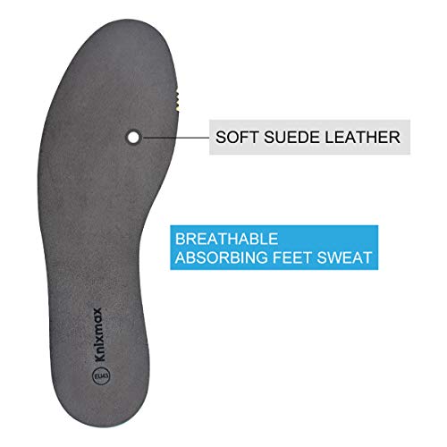 Knixmax 2 Pares Plantillas de Espuma Confortables para Niñas y Niños, Plantillas de Reemplazo, uso Diario y Deportivas, Transpirables Ligeras, 28-35 EU, K-33 Beige