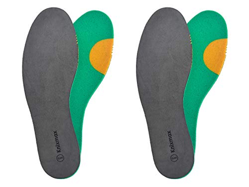 Knixmax 2 Pares Plantillas de Espuma Confortables para Niñas y Niños, Plantillas de Reemplazo, uso Diario y Deportivas, Transpirables Ligeras, 28-35 EU, K-33 Beige