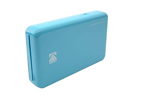 Kodak - Impresora fotográfica mini 2 HD, instantánea, inalámbrica y portátil, con tecnología de impresión patentada 4Pass, compatible con iOS y Android, azul