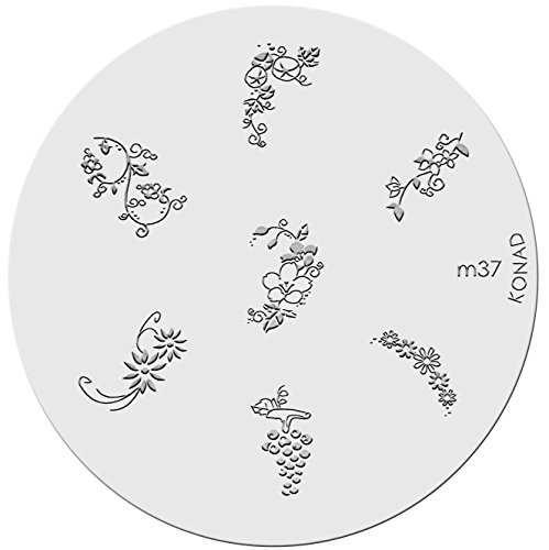 Konad M37 placa plantilla