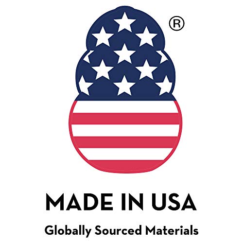 KONG - ZoomGroom - Cepillo para Perro, para peinar y enjabonar - para Perros de Raza Grande (Rojo)