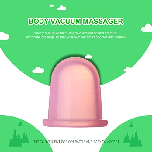 Kongqiabona-UK Cuidado de la Salud Duradero masajeador de vacío de Cuerpo Completo Copa de Silicona anticelulítico Reduce el estrés de Fatiga Familiar