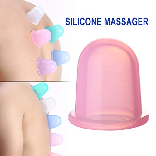 Kongqiabona-UK Cuidado de la Salud Duradero masajeador de vacío de Cuerpo Completo Copa de Silicona anticelulítico Reduce el estrés de Fatiga Familiar