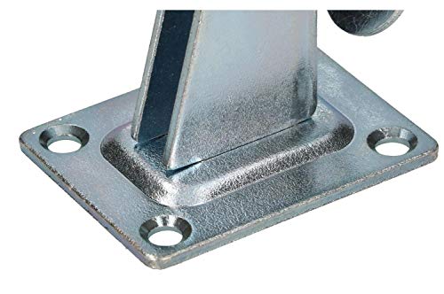 KOTARBAU® - Tope para puerta de pared, color plateado