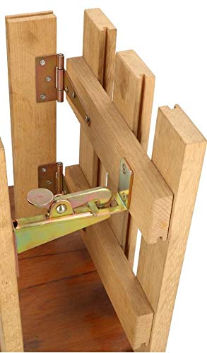 KOTARBAU® - Tope para puerta de pared, color plateado