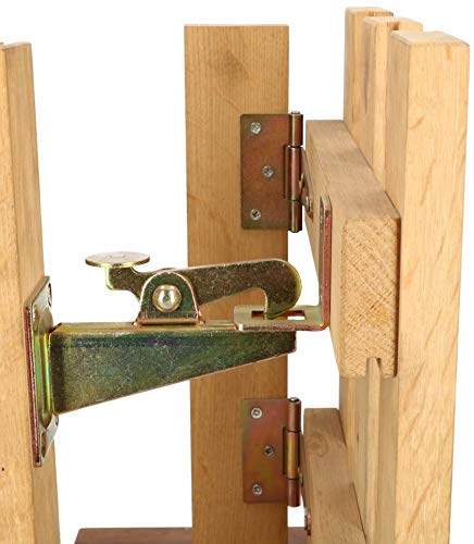 KOTARBAU® - Tope para puerta de pared, color plateado