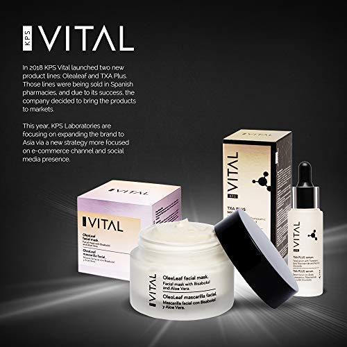 KPSVITAL TXA PLUS Contorno de Ojos Despigmentante | Antimanchas | Antiedad | Reduce ojeras e Hinchazón | Iluminador | Hidratante, 30 ml