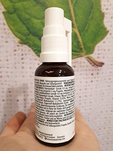 Kräutermax Tomillo plus spray 1 x 30 ml spray para tos y garganta