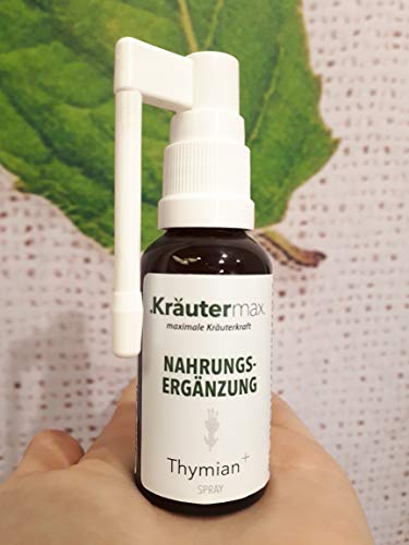 Kräutermax Tomillo plus spray 1 x 30 ml spray para tos y garganta