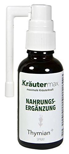 Kräutermax Tomillo plus spray 1 x 30 ml spray para tos y garganta