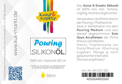 Kunst & creativo Pouring silicona aceite