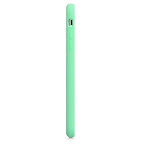kwmobile Funda Compatible con Apple iPhone 6 Plus / 6S Plus - Carcasa de TPU para móvil - Cover Trasero en Verde Menta