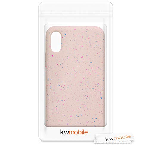 kwmobile Funda Compatible con Apple iPhone X - Carcasa de Silicona para cámara - Case con Salpicaduras