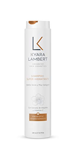 Kyara Lambert - Shampoo Súper Hidratante con Extracto de Orquídea Salvaje y Vitamina C, 400ml | Champú Hidratante Regenerador | Cabello Fuerte y Sano