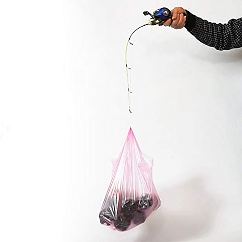 L-MEIQUN, Compuesto de fibra de hielo Poste de hielo for el invierno Tipo profesional al aire libre 50 cm 60 cm Cañas de pescar for hielo Poste Caña de pescar Carpa de pesca de invierno Mango de EVA S