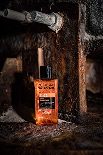 L 'Oréal Men expert Cuidado Facial Hydra Energy de 2 en 1 shavecare con guaraná, 1.25 kg